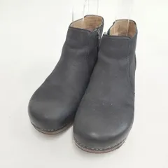dansko Barbara バーバラ ショートブーツ 9425107800 サイズ38 レザー ブーツ ブラック レディース ダンスコ【中古】6-0305G◎のサムネイル