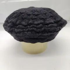 【TAKA75-99】△ CA4LA カシラ｢ニット帽子 ベレー帽｣ レディース ブラック