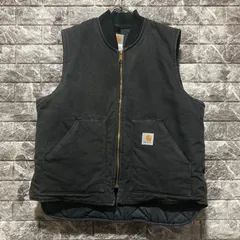 2026年最新】carhartt ダックベスト ブラックの人気アイテム - メルカリ