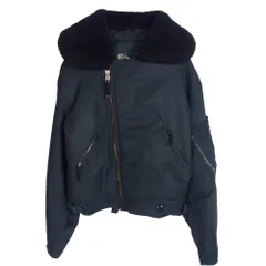 8415-21-859-0502 カナダ空軍 ミリタリー フライト ジャケット モスグリーン系【中古】