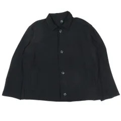 美品 08aw Y's ワイズ ヨウジヤマモト コットン シャツ ジャケット ブルゾン アウター アーカイブ 3 黒 ブラック レディース 古着 中古 USEDのサムネイル