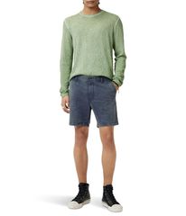 ジョンバルベイトス メンズ ボトムス ハーフパンツ・ショーツ ショートパンツ John Varvatos Jayden Double Knee Shorts S188S25 Lake Blue ブルー
