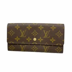 ルイ・ヴィトン(Louis Vuitton) ルイ・ヴィトン 長財布 モノグラム ポシェットポルトモネクレディ M61723 ブラウンレディース