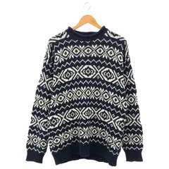 古着 OLD GAP ロールネックセーター ネイビー M