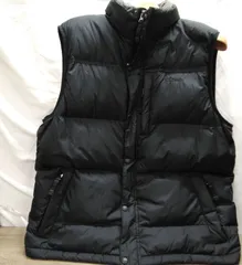 メンズ ファッション L.L.Bean ダウンベスト チョッキ Lサイズ グレー 中古品 U197