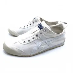 【倉吉店】 中古 ONITSUKA TIGER | オニツカタイガー スニーカー MEXICO 66 SLIP-ON メキシコ66  TH528N ホワイト 25cm 【128】