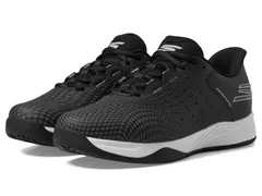 スケッチャーズ メンズ シューズ スニーカー リラックスフィット Skechers Pickleball Slipins Relaxed Fit Viper Court Reload BlackWhite ホワイト
