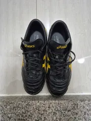 アシックス C3 tf 260 黒黄 (INソール 紐 含む)