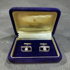 新品】ミキモト 真珠 カフリンクス タイピン セット - メルカリ