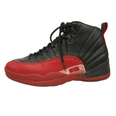 NIKE AIR JORDAN 12 ナイキ エア ジョーダン 12 オリジナル スニーカー 鑑賞用 130690-061 26cm ブラック バーシティーレッド メンズ 古着 中古 USED