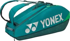 新品 [YONEX] テニス ラケットバッグ ラケットバッグ6 テニスラケット6本収納可能 BAG2402R ダークグリーン