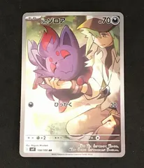 ﾎﾟｹﾓﾝｶｰﾄﾞ Nのｿﾞﾛｱ【AR(ｱｰﾄﾚｱ)】【中古状態：B 】