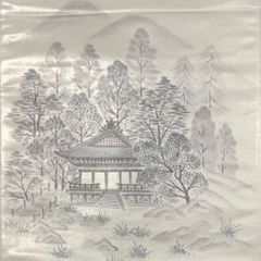 レディース 袋帯 振袖帯 市松文様 桜花模様 鹿の子 檜垣 着物 042b p