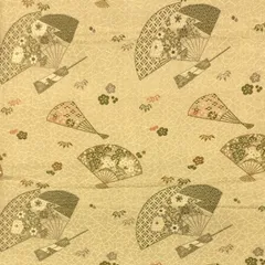 【美品】正絹 丸帯 アンティーク リバーシブル[あE375]
