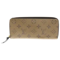 LOUIS VUITTON (ルイヴィトン) モノグラムリバース ポルトフォイユ・クレマンス ロングウォレット 長財布 ベージュ M82336