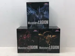 未開封★アニメ 遊戯王 シリーズ Monsters LEGION オシリスの天空竜/オベリスクの巨神兵/ラーの翼神竜 3種セット まとめ売り【P4880-008】083