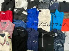 S652◇ メンズ ゴルフウェア 春物 おまとめ 20点 キャロウェイ スリクソン アディダス他