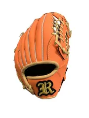 新品 軟式 野球 グローブ グラブ 右投げ用 右利き用 キッズ ジュニア用 オールラウンド 10.5インチ オレンジ 479