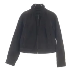 BANANA REPUBLIC (バナナリパブリック) スエードレザー ジップアップ ジャケット ブルゾン ブラウン レディース XSのサムネイル