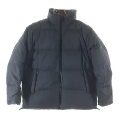 BURBERRY (バーバリー) ノバチェック リバーシブル ダウンジャケット ブラック/ブラウン