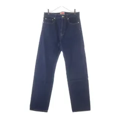 KENZO (ケンゾー) ボタンフライ ストレートデニムパンツ ジーンズ インディゴ FD55DP3316B1のサムネイル