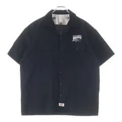 RON HERMAN (ロンハーマン) ×Dickies Lamination San Diego Special Workwear Shirt ロゴエンブロイダリー ワークシャツ 231M20RH01