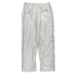 良品 NIKE ナイキ トラック パンツ ボトムス スポーツウェア ドローコード イージー 裏起毛 510842-082 サイズL グレー メンズ 古着 中古 USED