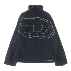 DIESEL ナイロンジャケット ブラック 46 - メルカリ