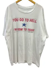 古着 プリントTシャツ シングルステッチ ビンテージ RED RIVER SOTH サイズ表記消え ホワイト メンズ/027