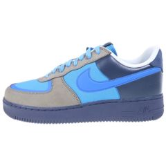 NIKE (ナイキ) ×Stash AIR FORCE 1 LOW SP SOFT GREY AND HARBOR BLUE 2024 ナイキ エアフォース1 SP ソフトグレーアンドハーバーブルー ローカットスニーカー HF5516-001