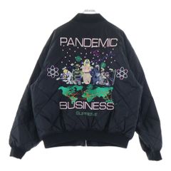 Supreme パンデミックビジネス キルティングジャケット S - メルカリ