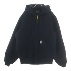 CARHARTT (カーハート) DUCK ACTIVE JACKET ダックアクティブジャケット ジップアップフーデッドジャケット ブラック OJ0140-M