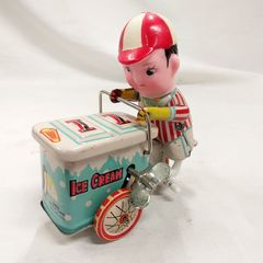 北原照久 ニュースボーイ ブリキのおもちゃ 明治製菓懸賞 箱付新品