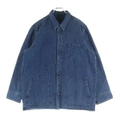 CHROME HEARTS (クロムハーツ) LAST BITE デニム カバーオール ジャケット インディゴのサムネイル