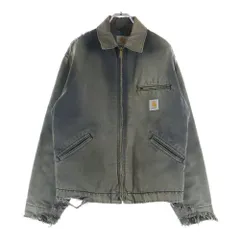 CARHARTT (カーハート) VINTAGE DETROIT JACKET ヴィンテージ ダック地 ダメージ デトロイトジャケット ブラックのサムネイル