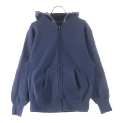 CHAMPION (チャンピオン) 90s VINTAGE REVERSE WEAVE ZIP UP HOODE ヴィンテージ リバース ウィーブ 目無し ジップアップ プルオーバーパーカー フーディ ネイビー