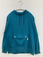 LOGOS DAYS ロゴスデイズ スウェット M ブルー コットン スウェット 無地 ブランドロゴ 長袖