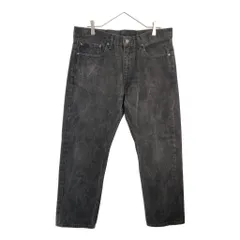 Levi's リーバイス 505 デニムパンツ ブラック(メンズ W36 L30)中古 古着 X5654
