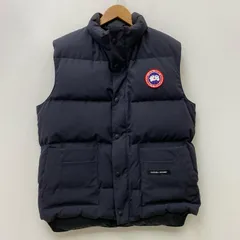 【加古川店】 中古 CANADA GOOSE | カナダグース ダウンベスト FREESTYLE CREW VEST  並行品 4154M ブラック サイズ：M 【108】