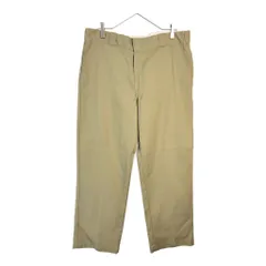 Dickies ディッキーズ 874 ワークパンツ カーキ(メンズ W36 L30)中古 古着 X5658