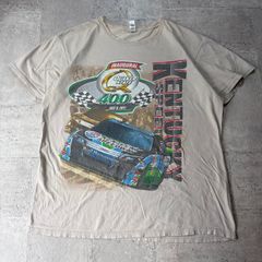 US古着 NASCAR レーシングTシャツ デイルアーンハートJr 総柄 88 
