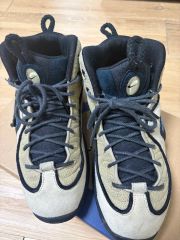 ナイキ x STUSSY エア ペニー 2 ラタン アンド ライムストーン