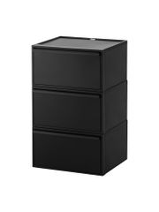 正規品】Kartell Componibili 3段 ブラック 収納家具 - メルカリ