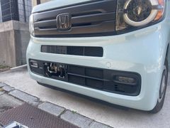 N-VANリヤバンパーセンター（中古品に加工）NEW - メルカリ