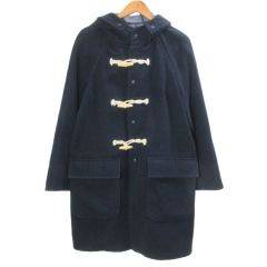 orcival オーチバル ヘリンボーンダッフルコート ネイビー LeTinte
