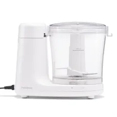 新品 TWINBIRD(ツインバード) フードプロセッサー チョッパー コンパクト みじん切り 電動 1台2役 離乳食 時短 350ml ホワイト KC-4638Wのサムネイル