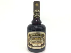 BOWMORE ボウモア12年 ダンピーボトル 750ml 43% 未開栓　古酒 Bowmore ボウモア 12年 ダンピー ゴールドラベル 1980年代流通品