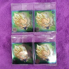 15.ベジータJr. 4枚　ドラゴンボール 15 超戦士 シール ウエハース 超絶感謝の十周年　最新