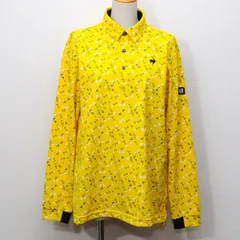 【le coq sportif GOLF】（ルコックスポルティフゴルフ）ゴルフウェア／ロゴ刺繍／総柄