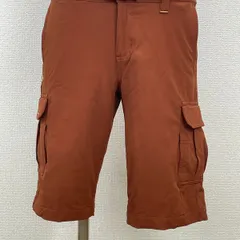 Columbia コロンビア カーゴショーツ S ブラウン アウトドア ナイロン ストレッチ ハーフパンツ　20251007-0009